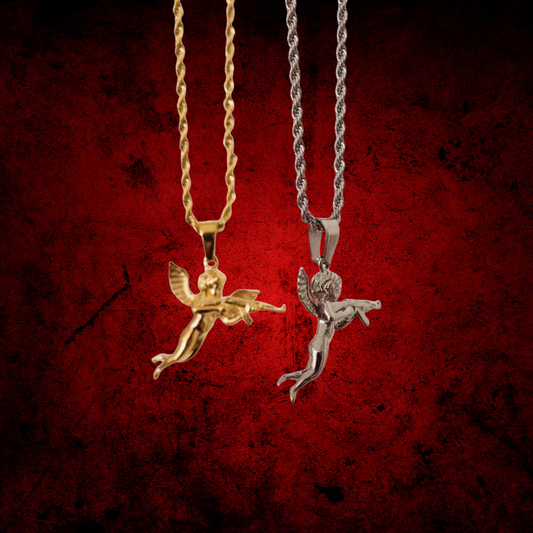 Angelito De Mi Guardia (Waterproof+ Lifetime Guarantee) + 14K Gold Plating.